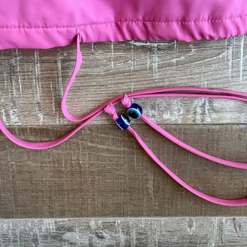 STAUD Prato Crop Top Size M Wild Orchid Pink